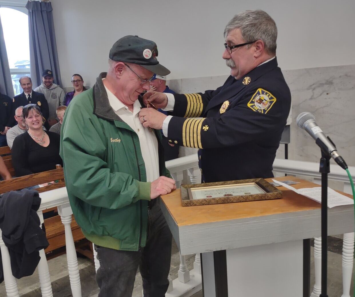 Chief puts pin on Ed North